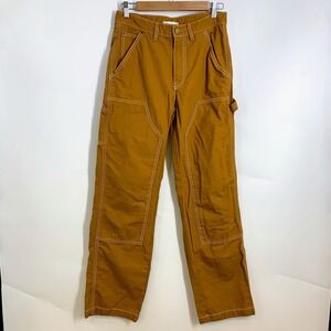 BDG Women's Brown‎ Canvas Carpenter Pants Size 26